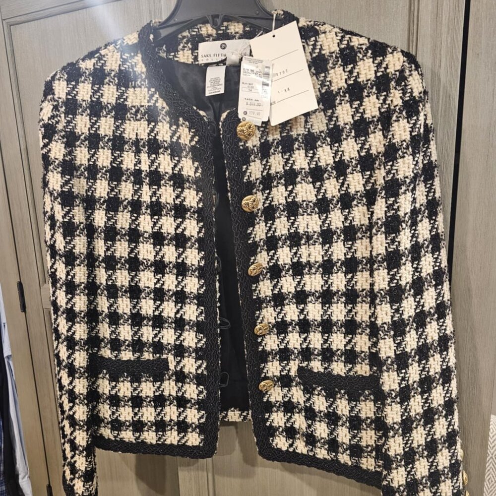 NWT - Saks Fifth Collection Evening Jacket